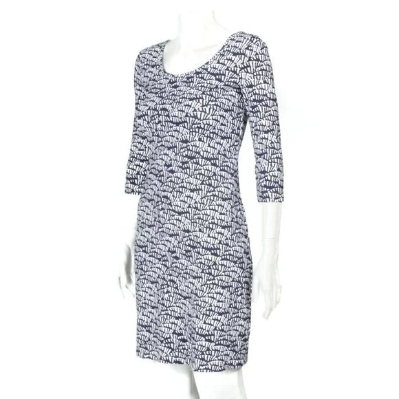 Persifor Dress White Blue Tropical Coral Reef XS - 432 - Picture 6 of 6